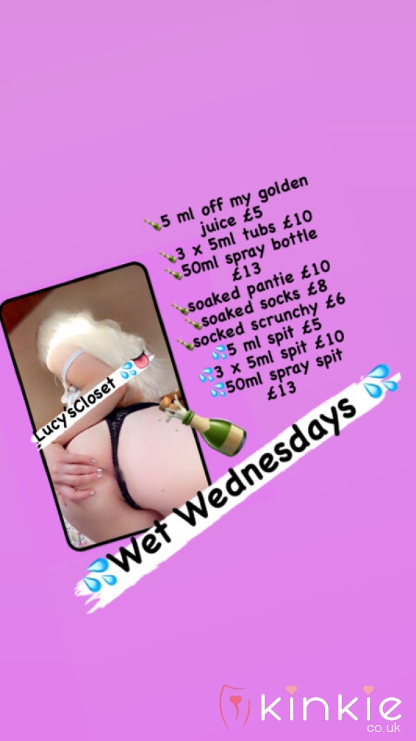⚠️💦WETWednesday’s Is Back  🍆💦Half Price Sp*t And Champagne