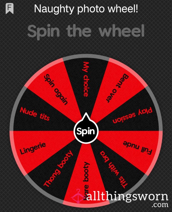 0-Please-Sir's Naughty Photo Wheel