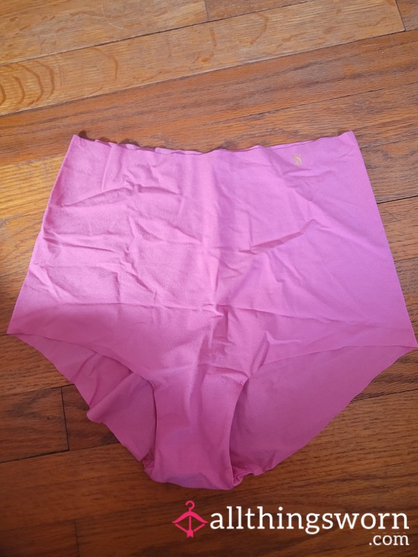 [035] Pink No-Show Panties