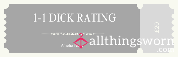 1-1 D*ck Rating