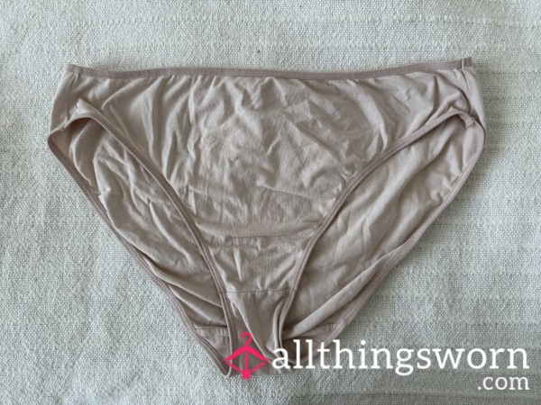(1) Available. Well Worn Baby Pink Briefs. Extra Days $5/each.