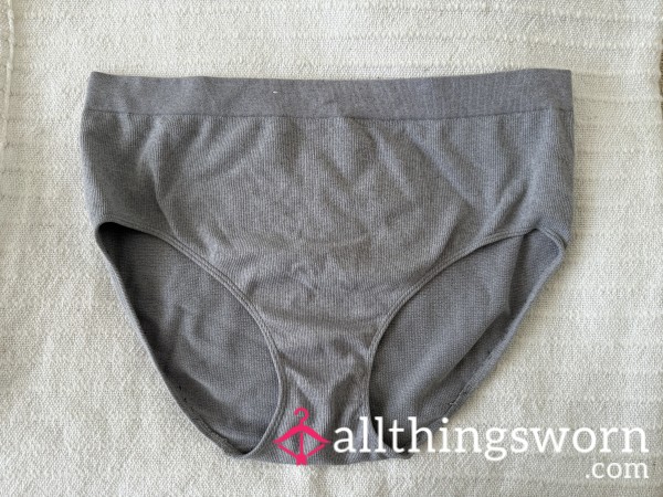 (1) Available. Well Worn Grey Cotton/Elastic Blend. Extra Days $5/each.