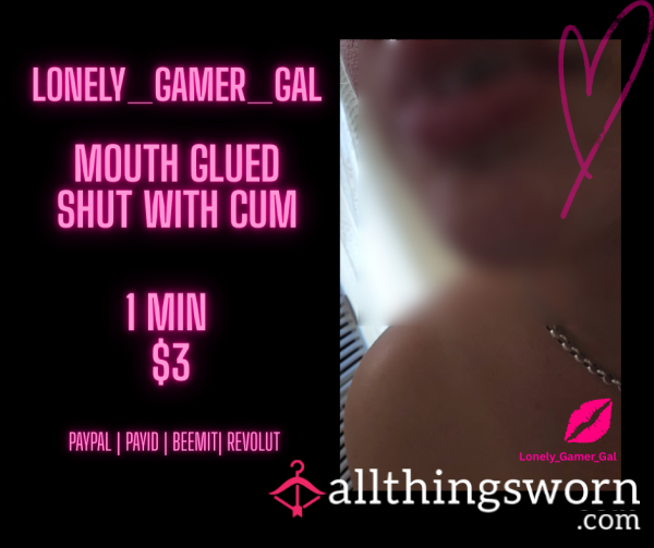 1 Min Vid C*m All Over Mouth After BJ