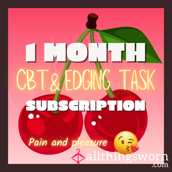 1 Month CBT & Edging Task Subscription With Alexibun And CurvyFitBabe