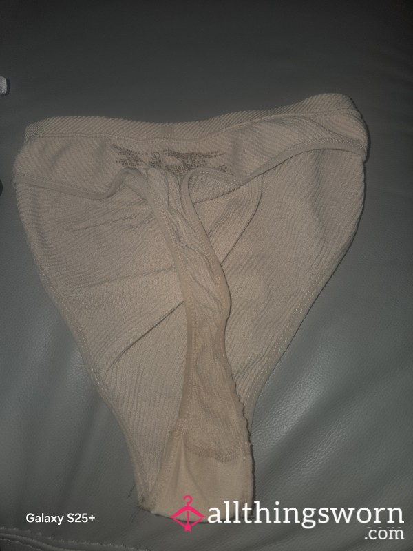 1 Night And Overnight Worn Thong