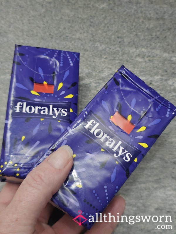 1 Pack Of 10 Tissues Soaked In A Choice Of My Addictive Fluids, Dried And Re-packed Ready For You To Use 😈