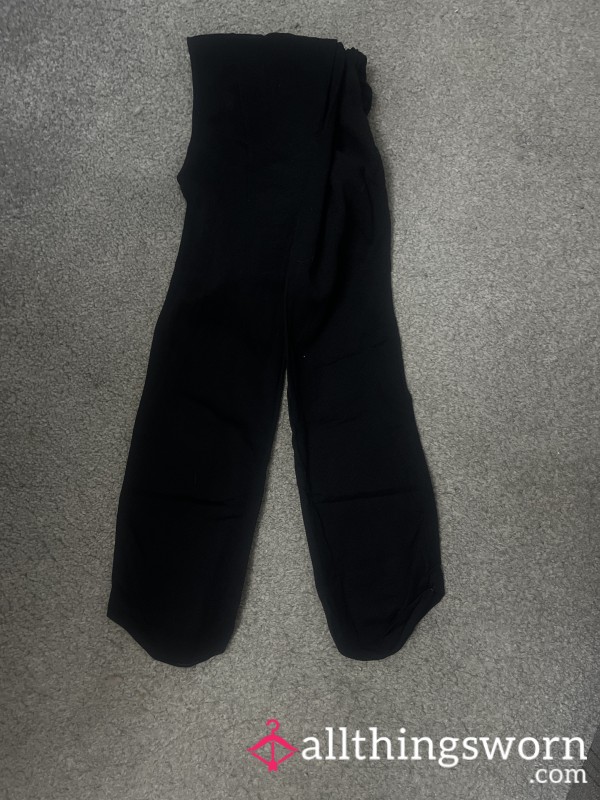 1 Pair Black 80 Denier Tights