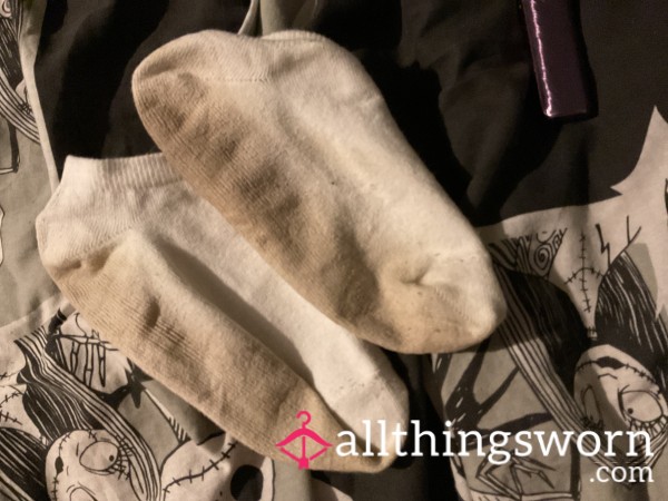 1 Pair Of Used Socks.