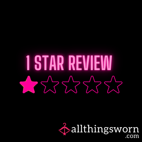 1 Star Abusive Review – Humiliating Public Feedback