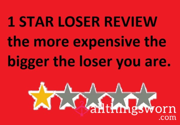 1 Star Loser Review