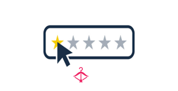 1 ⭐️ Star Rating. 😒