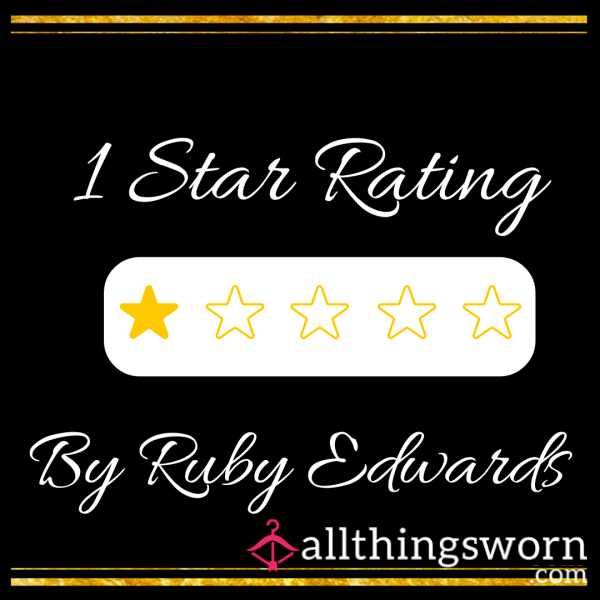 1 Star Ratings