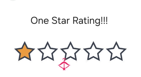 1 Star ⭐️Ratings