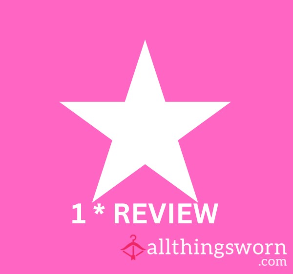 ⭐️1 STAR REVIEW⭐️