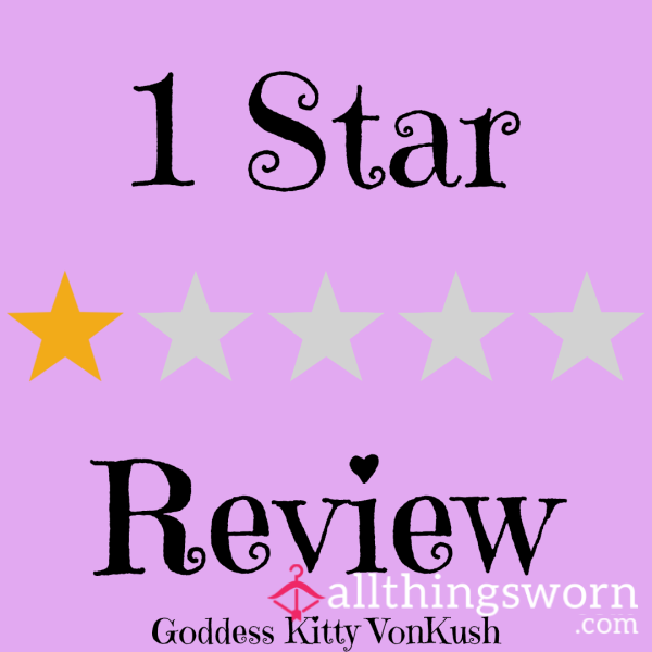 1 Star Review