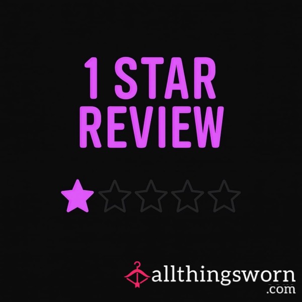1 Star Review