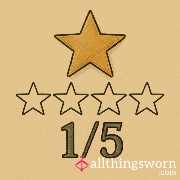 1 Star Review - Do I Really Need To Explain This?