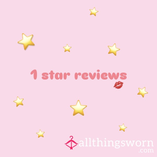 1 Star Review! I’ll Tell You How Pathetic You Really Are! ⭐️😉