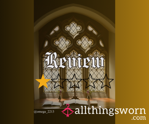 1 Star Review – It’s Already More Than You Deserve