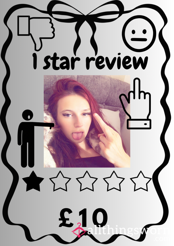 1 Star Review (LOSER EDITION)