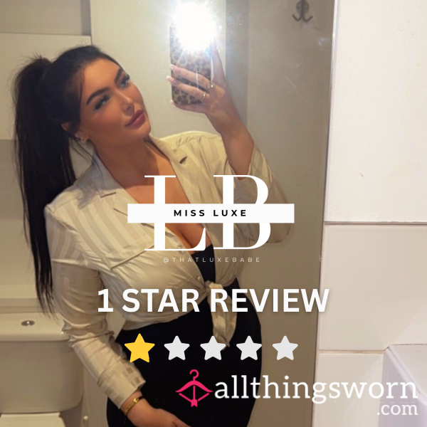1 STAR REVIEW ⭐️ | Miss Luxe