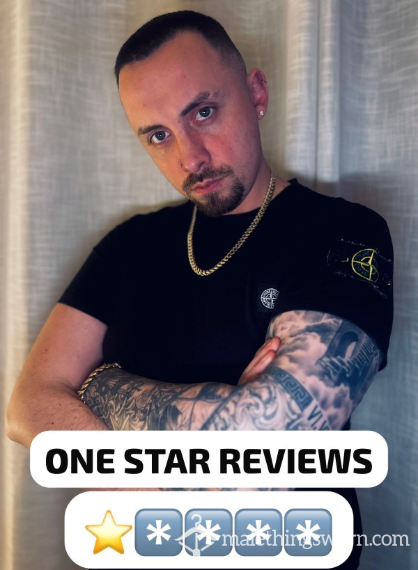 ⭐️£1/ 1 STAR REVIEWS - That’s All Your Worth! ⭐️ (Or Upgrade!)