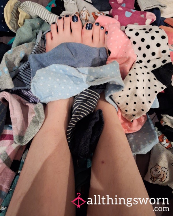 🧦1 Week Sock Wear Experience!!🧦 Enjoy The Week With My Delightful Smells