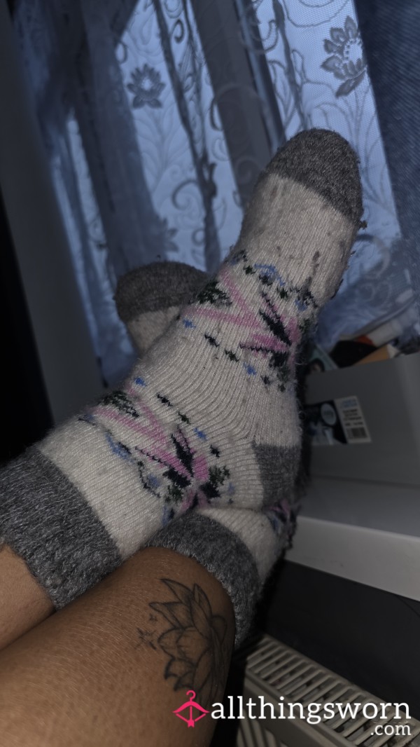 Dirty Socks 1 Week Used