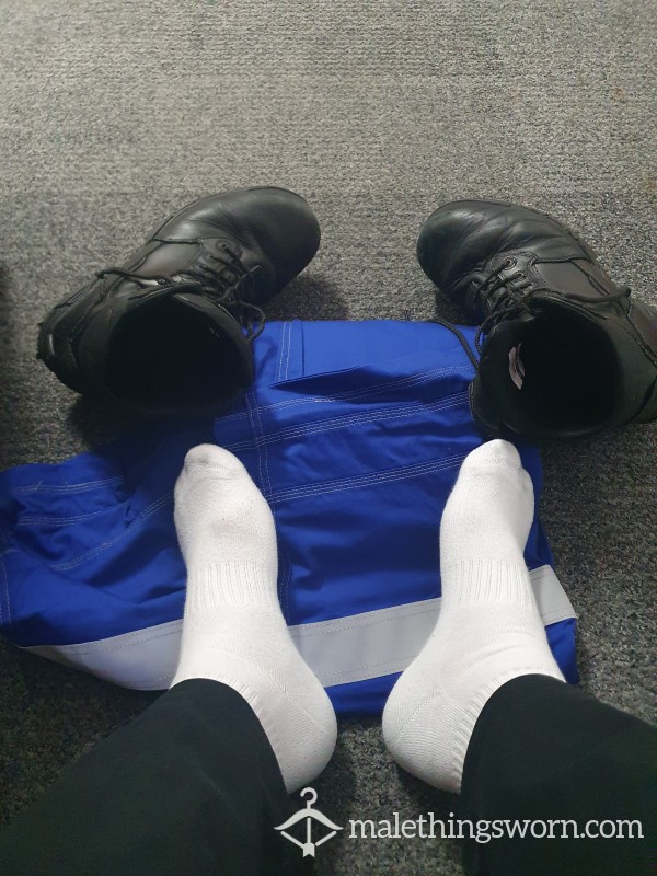 1 Week White Socks!