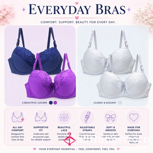 1 Week Worn Bra 40F