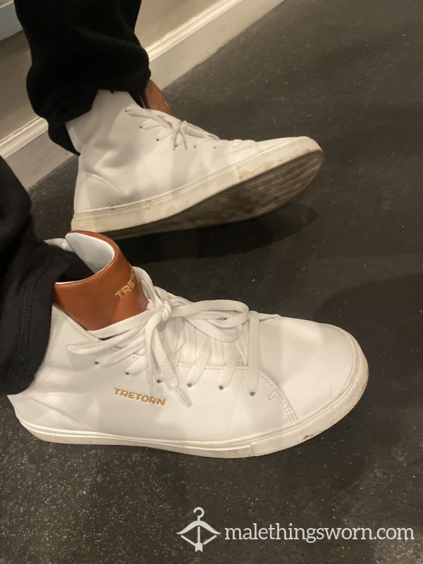 Size 13 Lifting Shoes Sweaty White