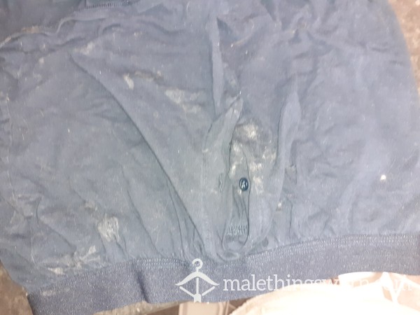 1 Weeks C*m Stained Boxers