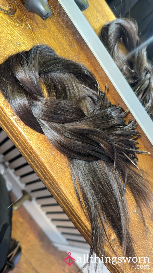 1 YEAR OLD HAIR EXTENSIONS👿