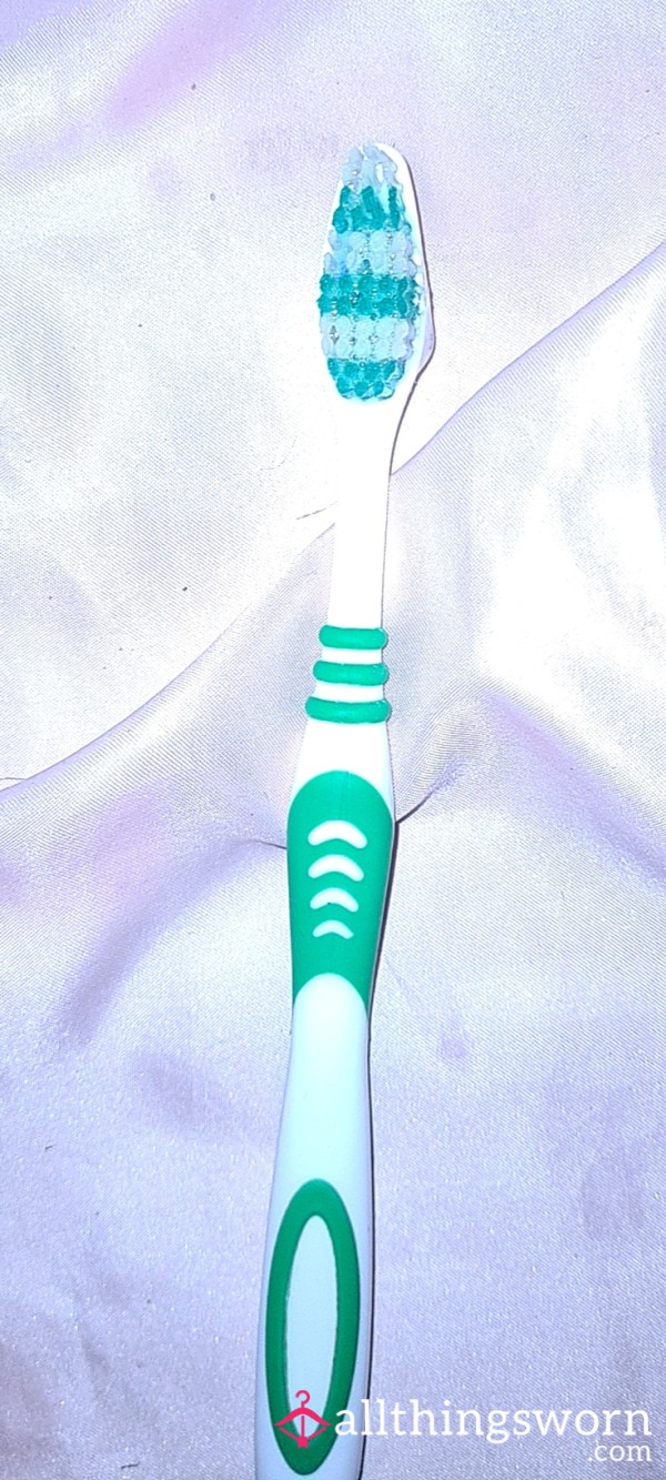 1 Year Old Used Toothbrush