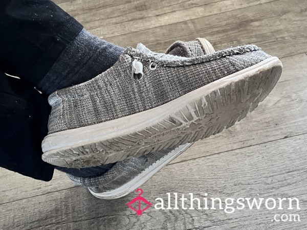 1 Year Old Well Worn Dirty Flats