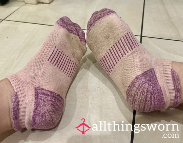 10 Day Wear - Nurse Worn Ankle Socks, Stretch