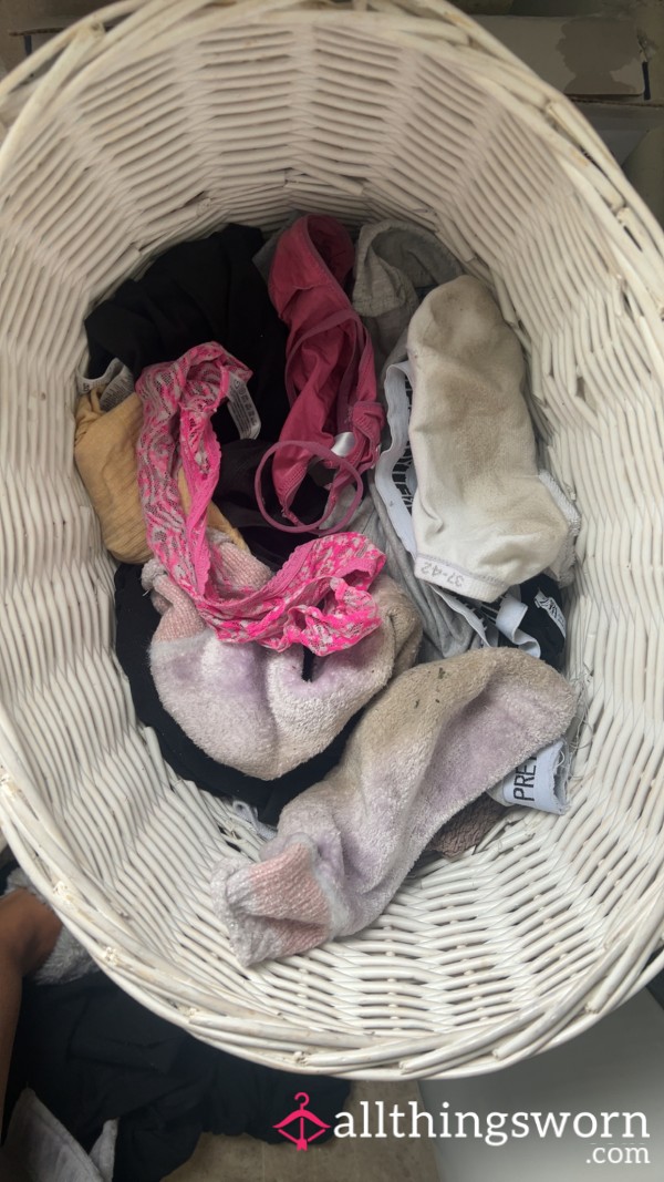 10 Days Unwashed Thongs And Pants