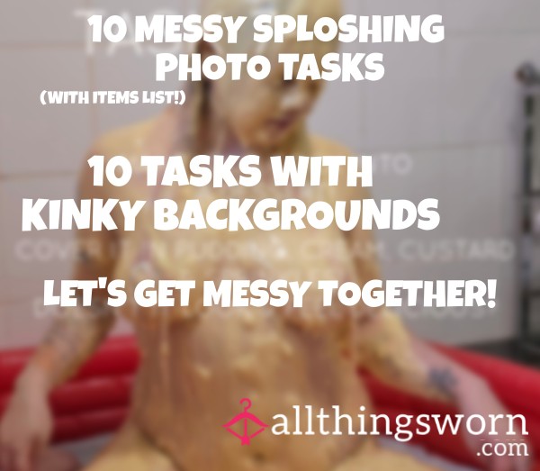 10 Kinky Sploshing Splosh WAM Dessert Tasks