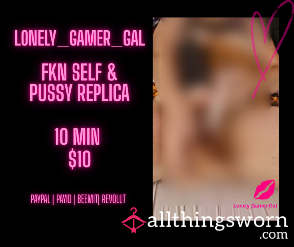 10 Mins Of Me F**king Myself And My Pu**y Replica - Orange School Gal Skirt - Blonde And Purple