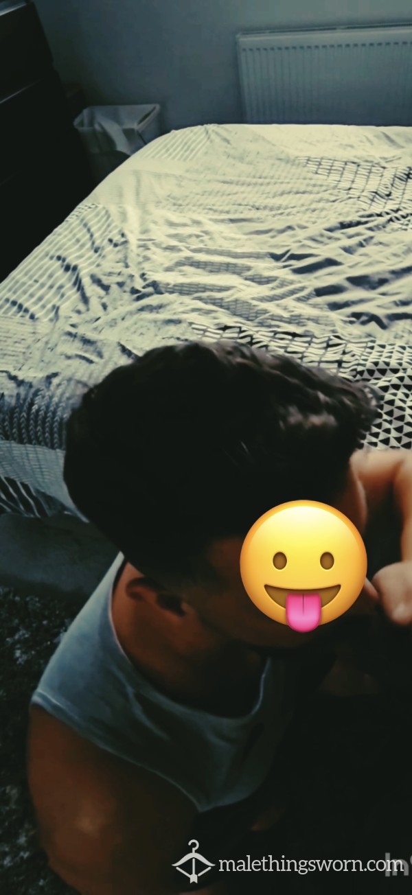 10 Mins Of Me Sucking Wanking A Frothing A Fit DL Straight Lad With C*m Shot