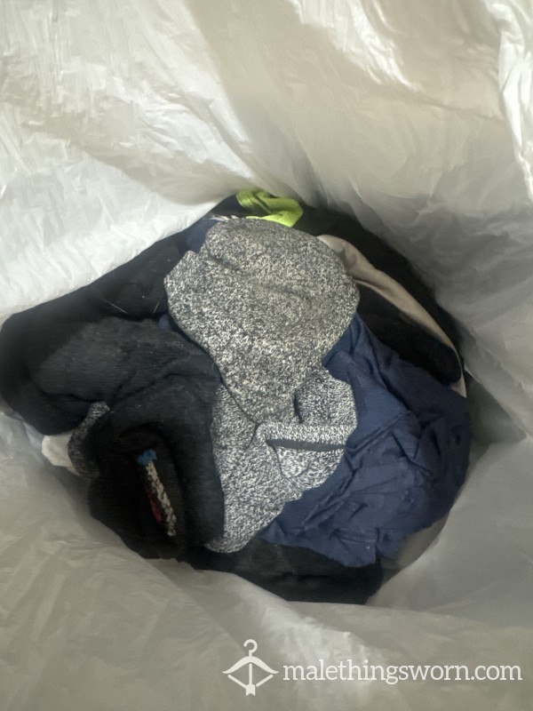 10+ Pairs Of Sweaty Socks And Underwear From A Trip To The Sweaty South