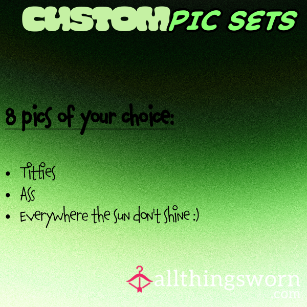 $10 Photo Sets Of  *Your Choice*