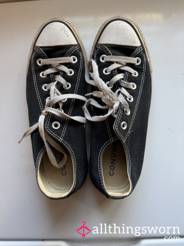 10 Year Old Black Converse