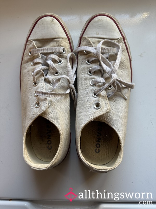 10 Year Old White Converse