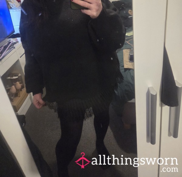 100 Denied Black Nylons