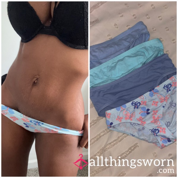 100% Girls Cotton Teeny Tiny Briefs|Tagless And Breathable