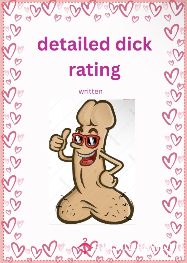 100% Honest D*ck Rating