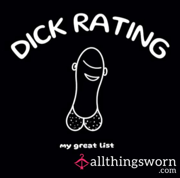100% Honest D*ck Rating