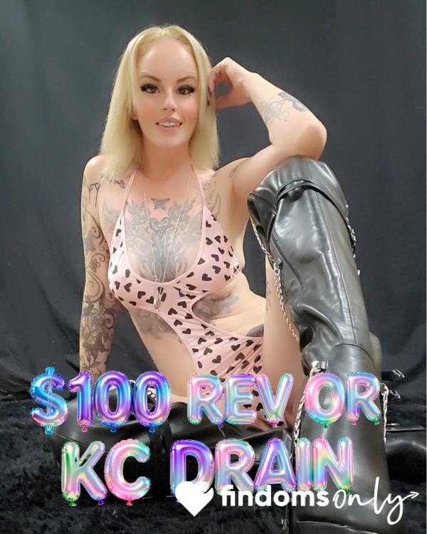 $100 Rev Or Kc Drain