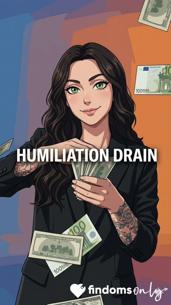 100€ Humiliation Drain !!